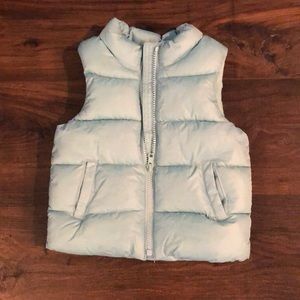 Mint Puffer Vest
